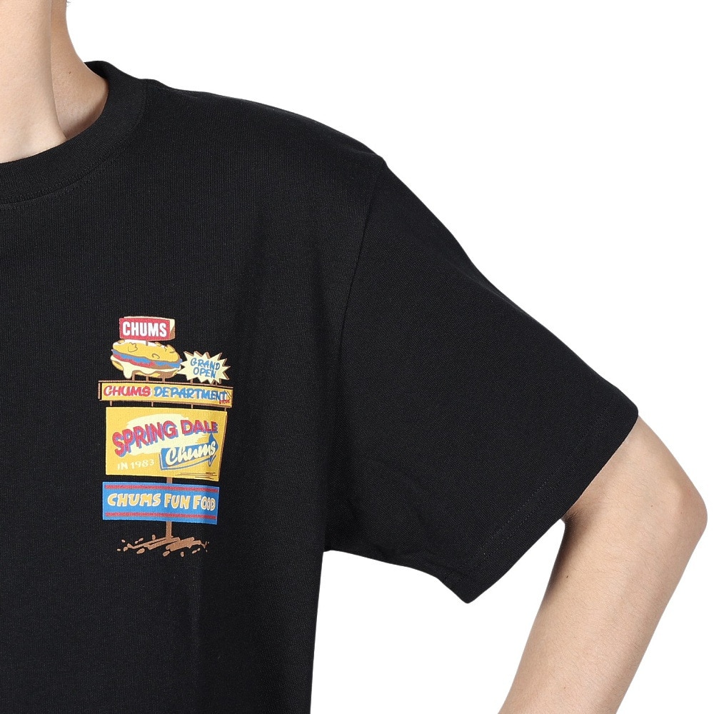 チャムス（CHUMS）（メンズ）デパートTシャツ CH01-2353-K001