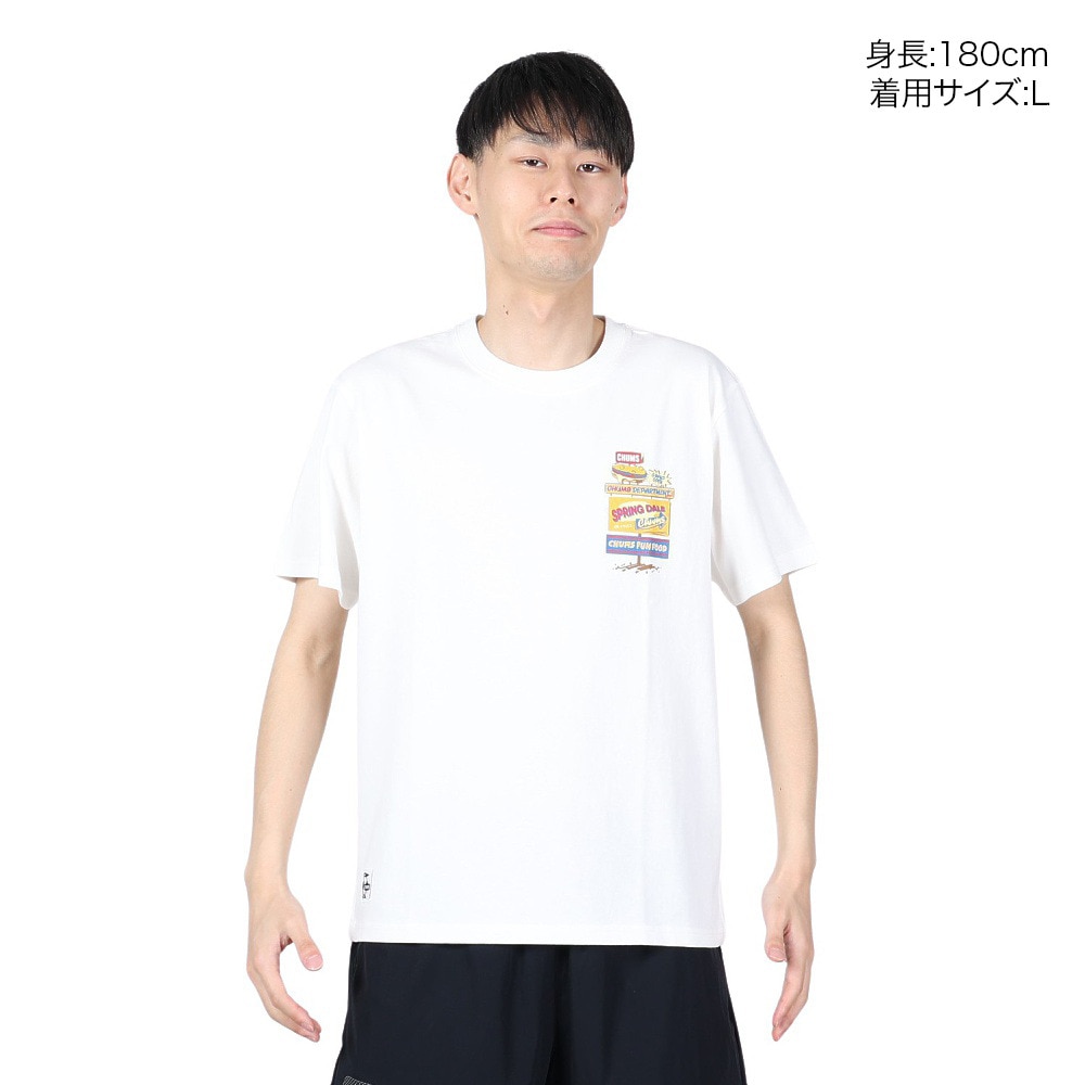 チャムス（CHUMS）（メンズ）デパートTシャツ CH01-2353-W001