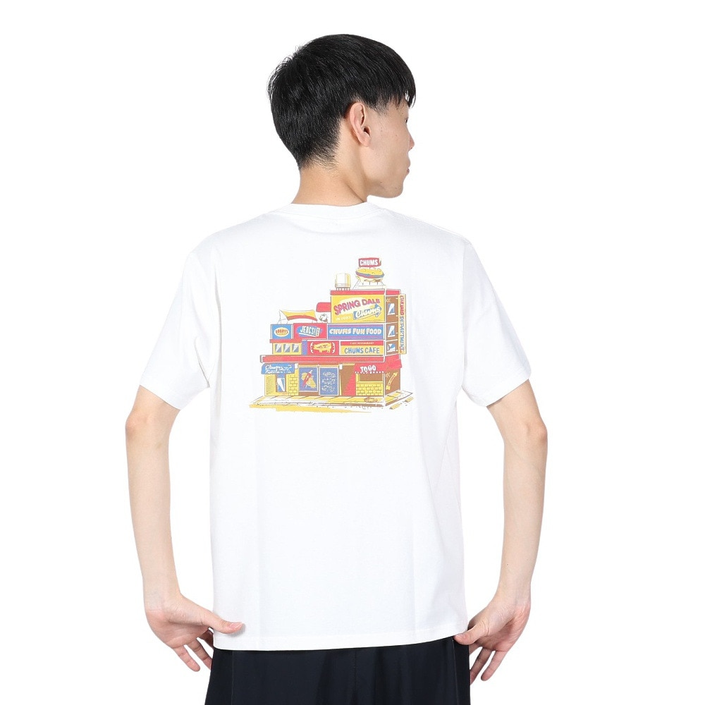 チャムス（CHUMS）（メンズ）デパートTシャツ CH01-2353-W001