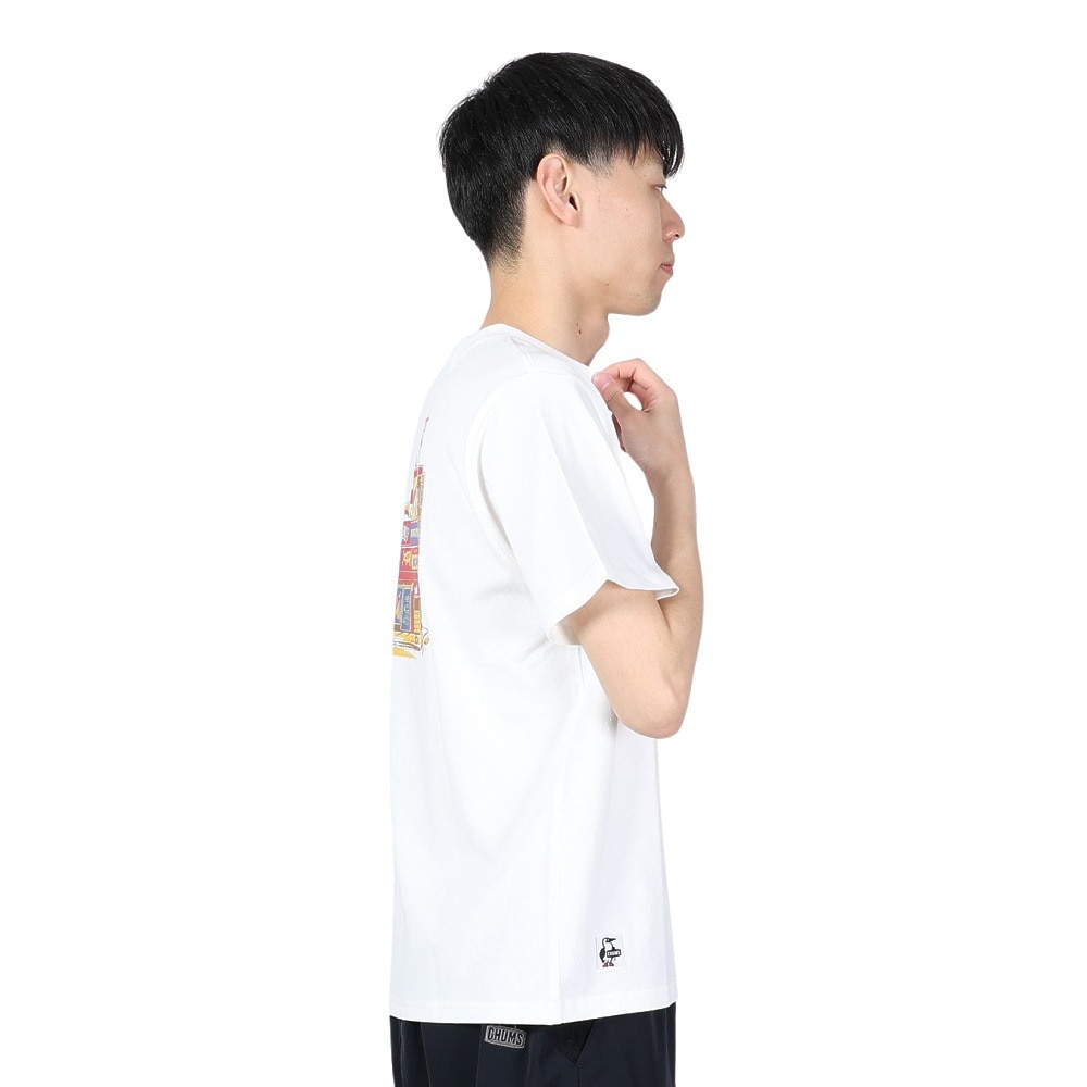 チャムス（CHUMS）（メンズ）デパートTシャツ CH01-2353-W001