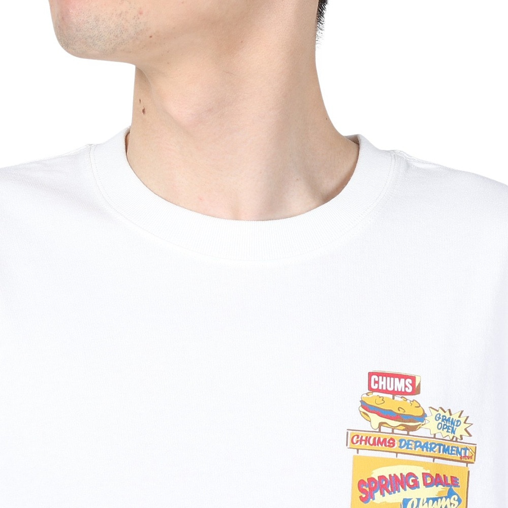 チャムス（CHUMS）（メンズ）デパートTシャツ CH01-2353-W001