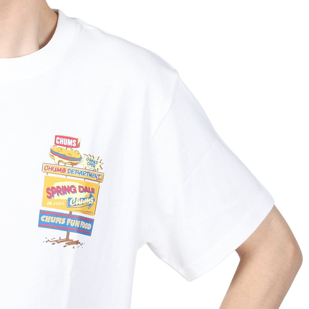 チャムス（CHUMS）（メンズ）デパートTシャツ CH01-2353-W001