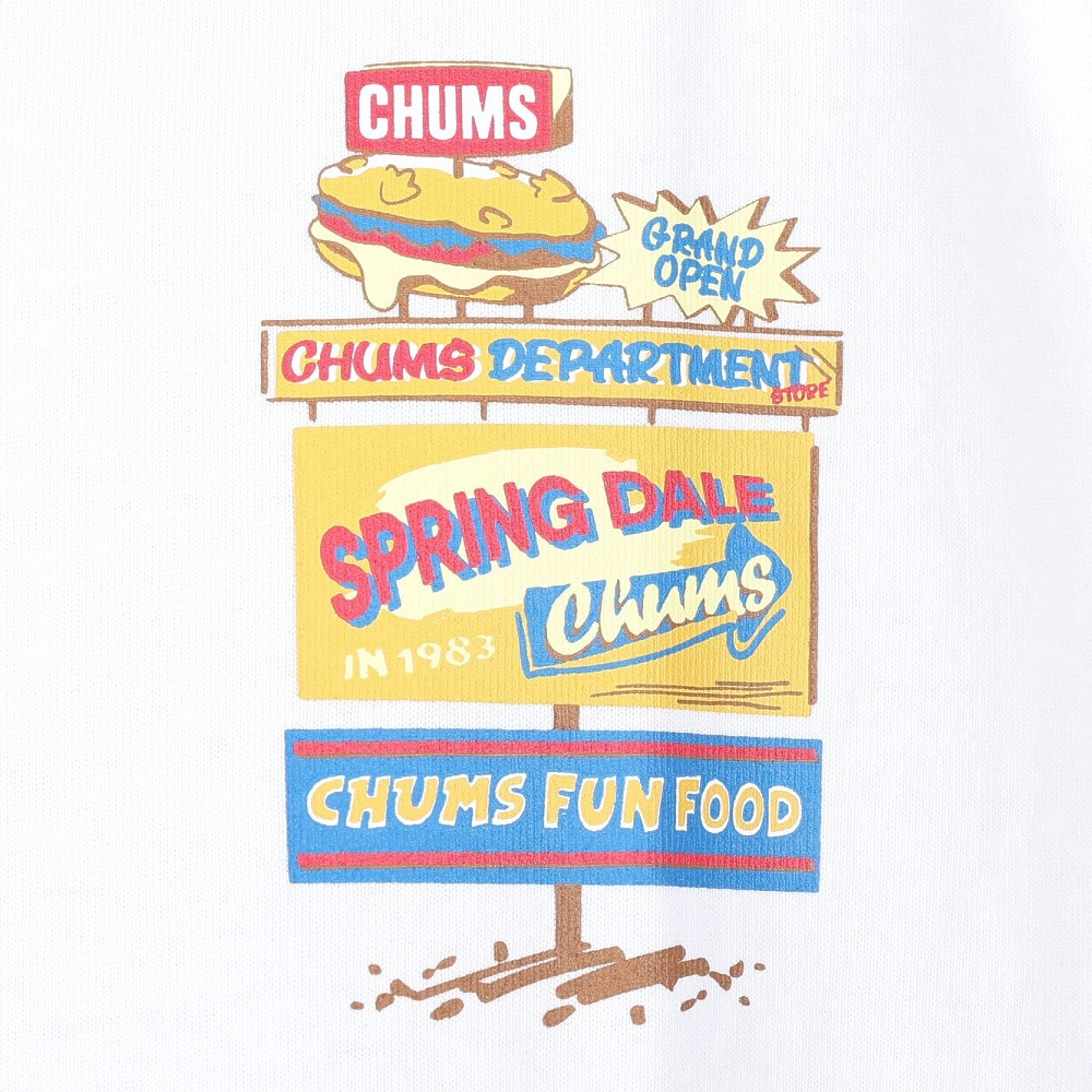 チャムス（CHUMS）（メンズ）デパートTシャツ CH01-2353-W001