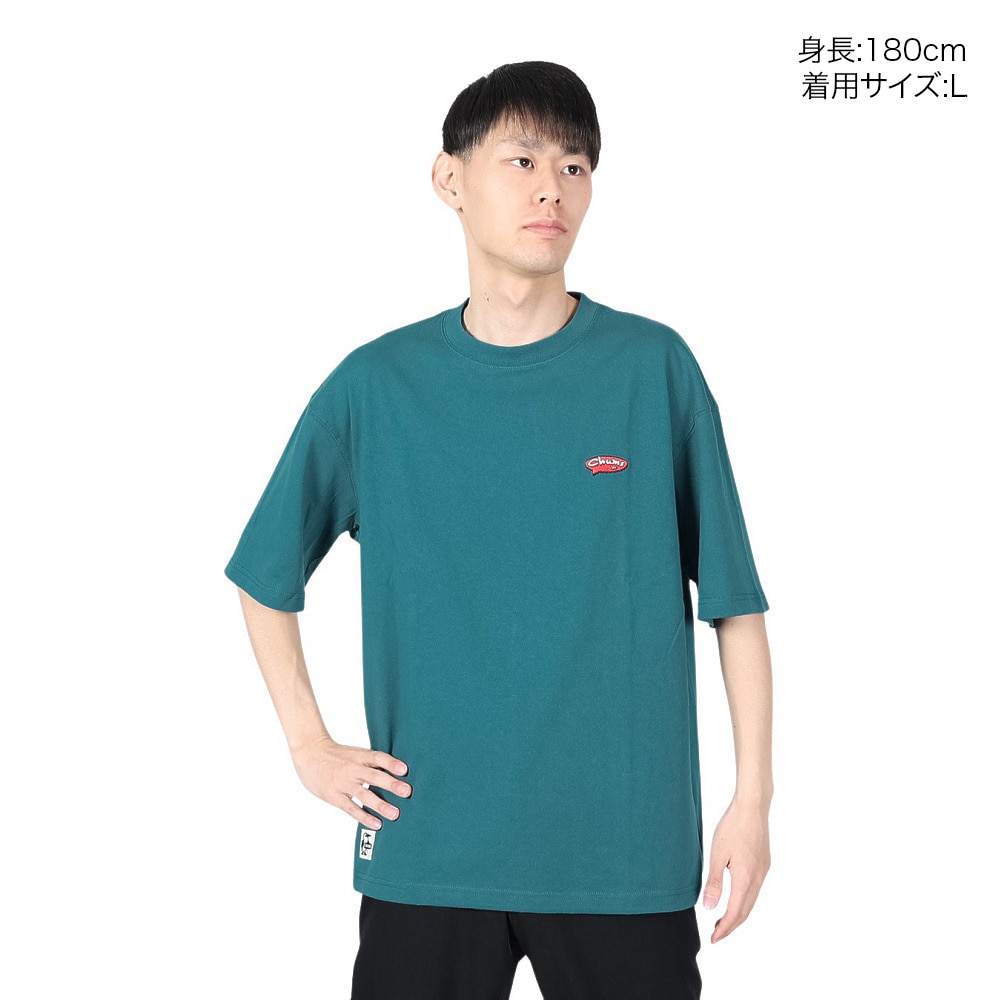 チャムス（CHUMS）（メンズ）高耐久 ヘビーウェイトコットン 半袖 オーバーサイズドバルーンTシャツ CH01-2354-T001 ブルー
