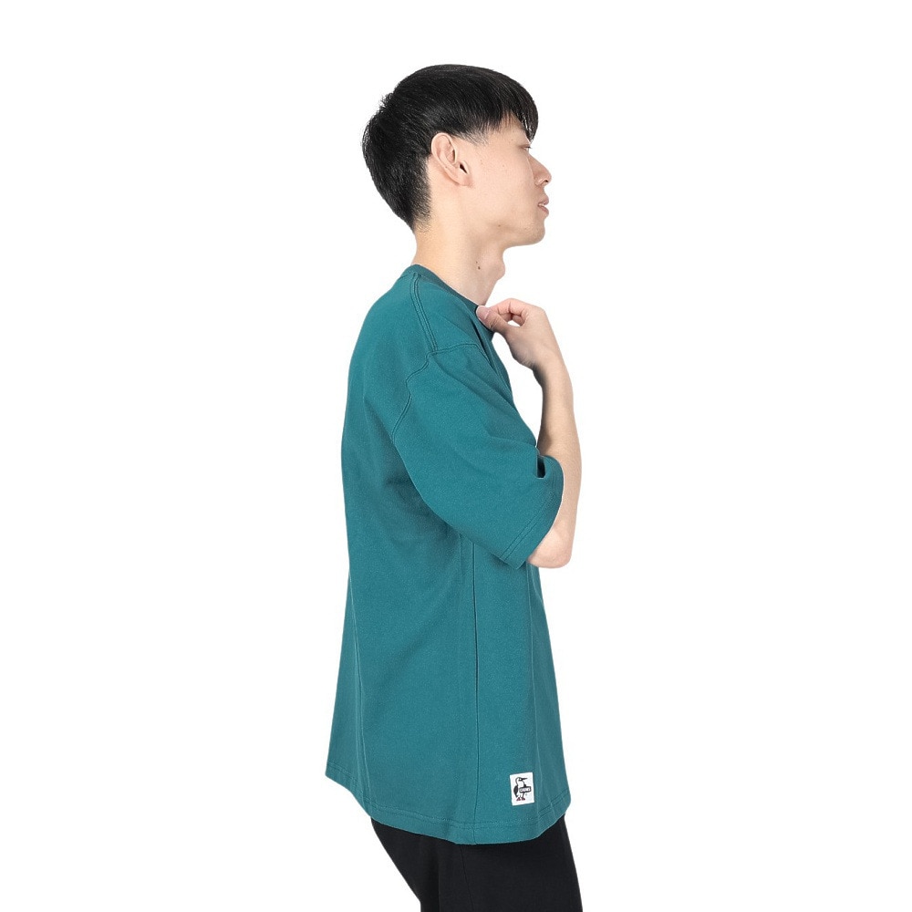 チャムス（CHUMS）（メンズ）高耐久 ヘビーウェイトコットン 半袖 オーバーサイズドバルーンTシャツ CH01-2354-T001 ブルー