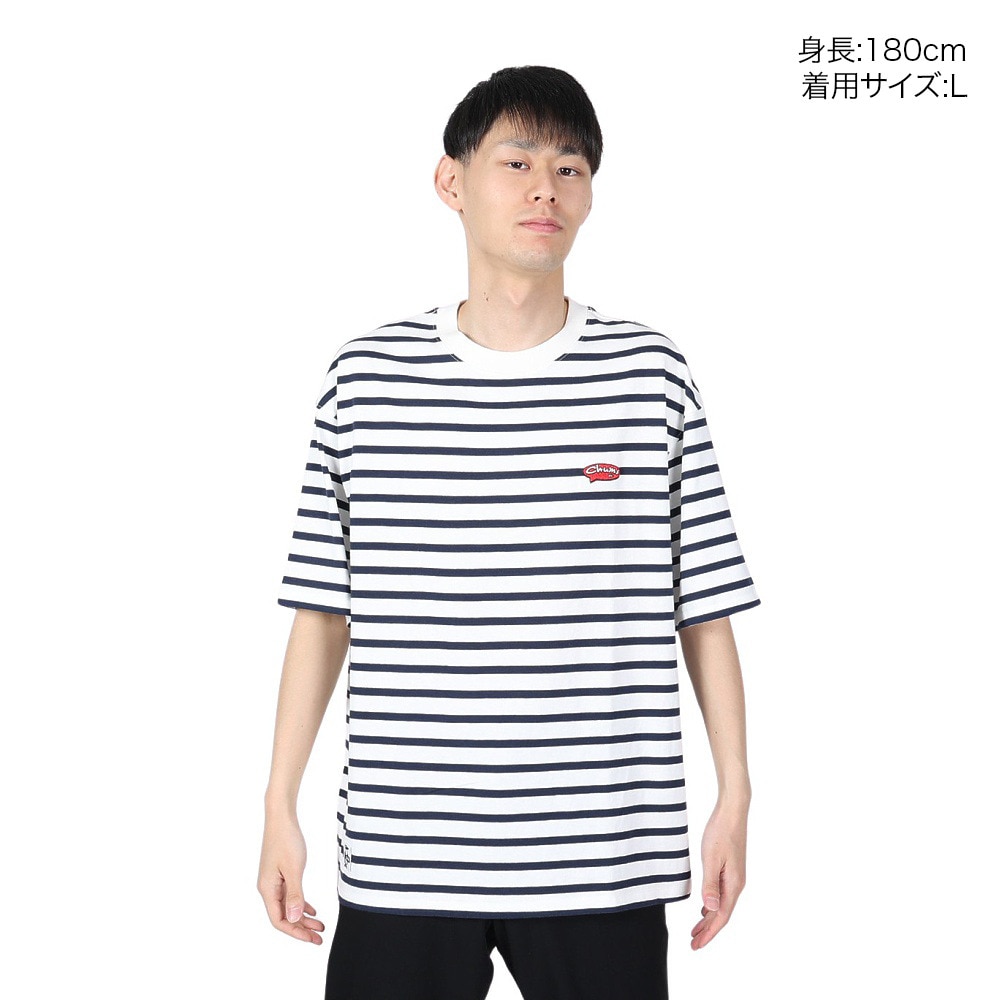 チャムス（CHUMS）（メンズ）高耐久 ヘビーウェイトコットン 半袖 オーバーサイズドバルーンTシャツ CH01-2354-W011 ホワイト