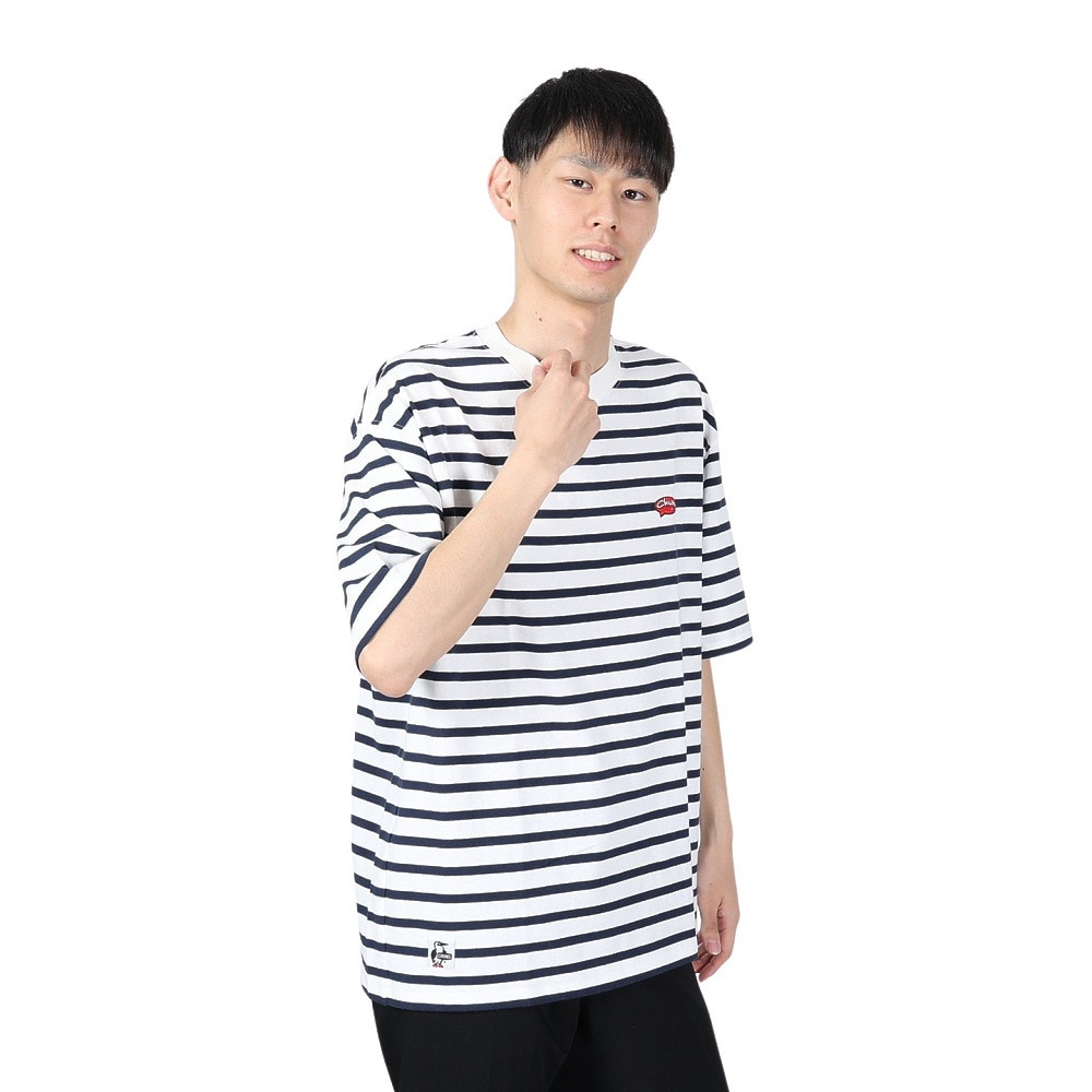 チャムス（CHUMS）（メンズ）高耐久 ヘビーウェイトコットン 半袖 オーバーサイズドバルーンTシャツ CH01-2354-W011 ホワイト