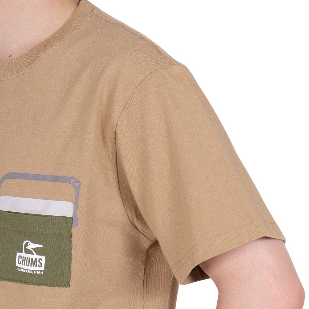 チャムス（CHUMS）（メンズ）キャンパークーラーポケットTシャツ CH01-2360-B001