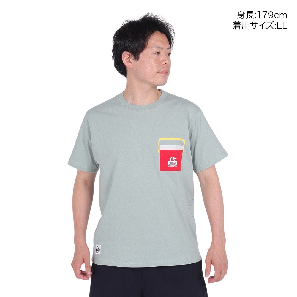 チャムス（CHUMS）（メンズ）キャンパークーラーポケットTシャツ CH01-2360-M076