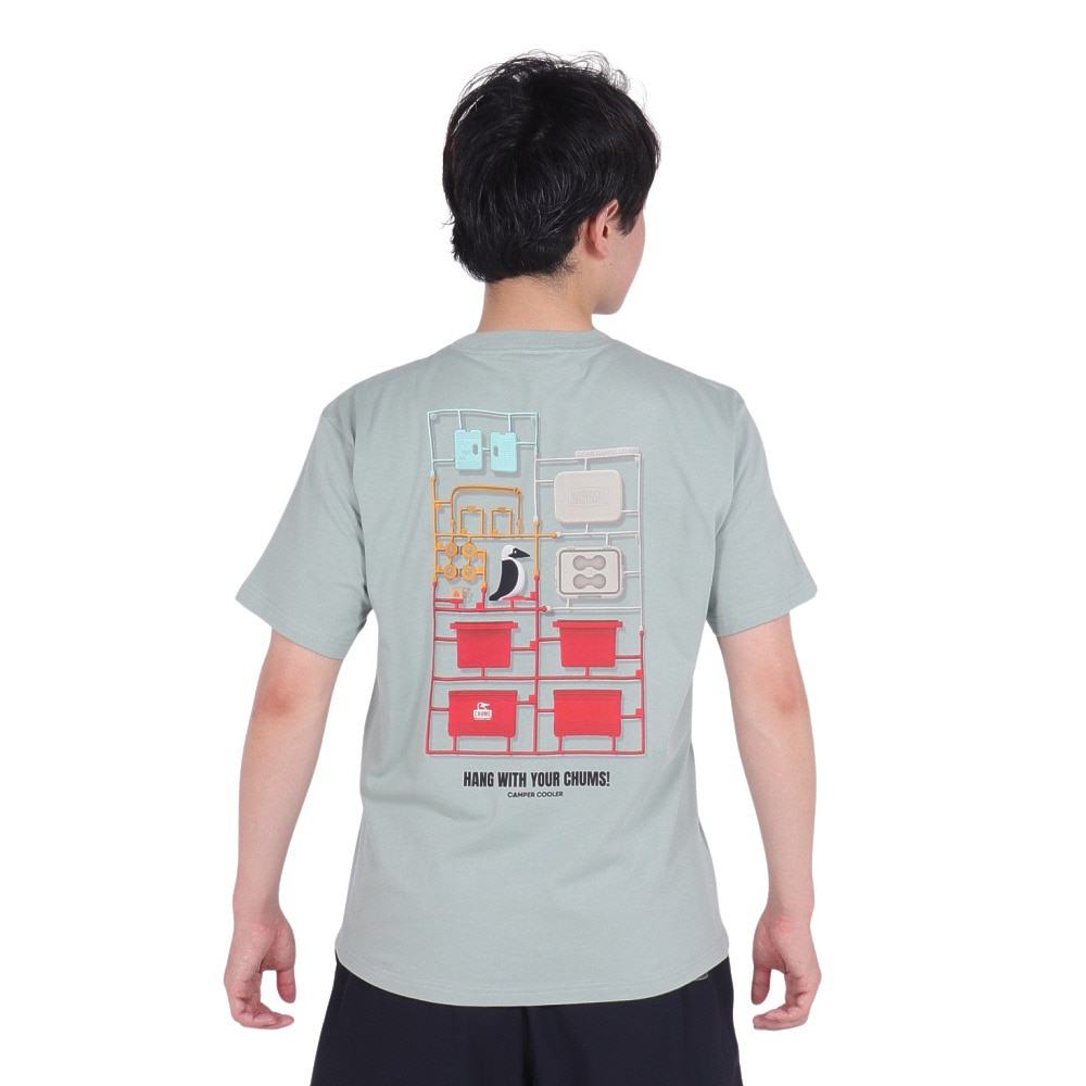 チャムス（CHUMS）（メンズ）キャンパークーラーポケットTシャツ CH01-2360-M076