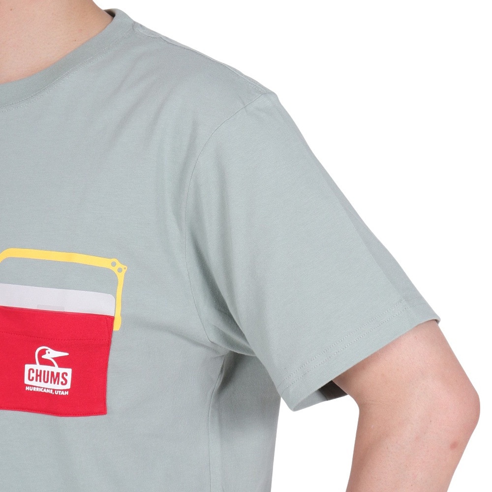 チャムス（CHUMS）（メンズ）キャンパークーラーポケットTシャツ CH01-2360-M076