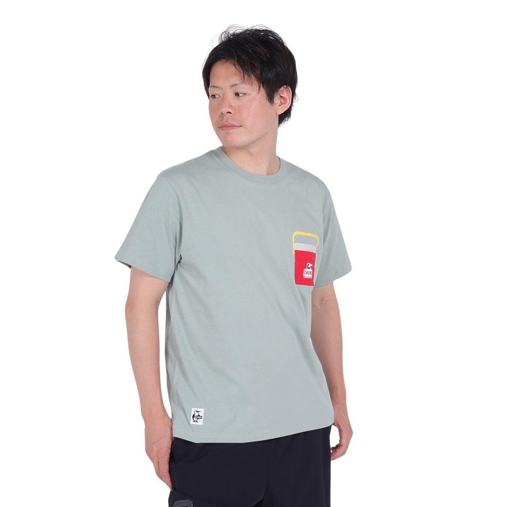 チャムス（CHUMS）（メンズ）キャンパークーラーポケットTシャツ CH01-2360-M076