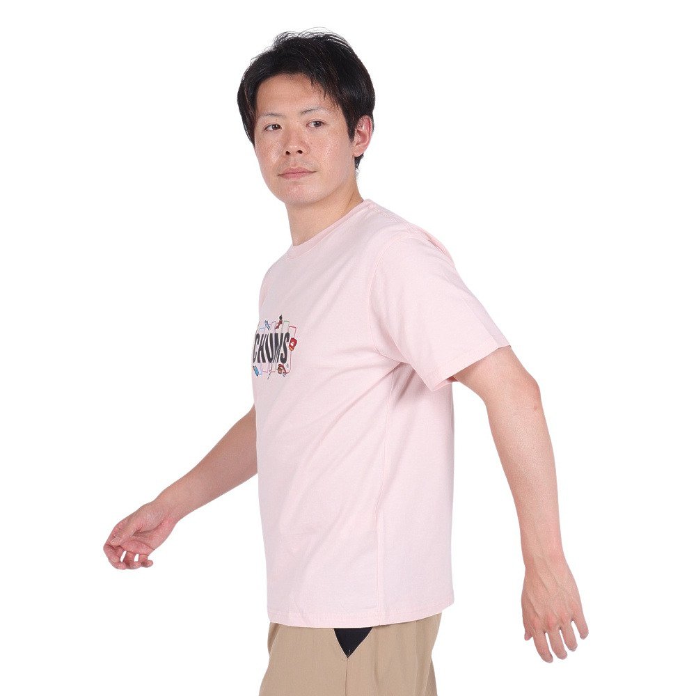 チャムス（CHUMS）（メンズ）ワット トウドゥ イン キャンピングTシャツ CH01-2361-R058