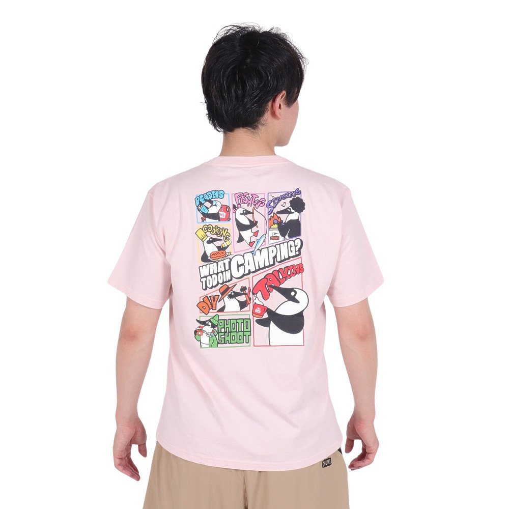 チャムス（CHUMS）（メンズ）ワット トウドゥ イン キャンピングTシャツ CH01-2361-R058