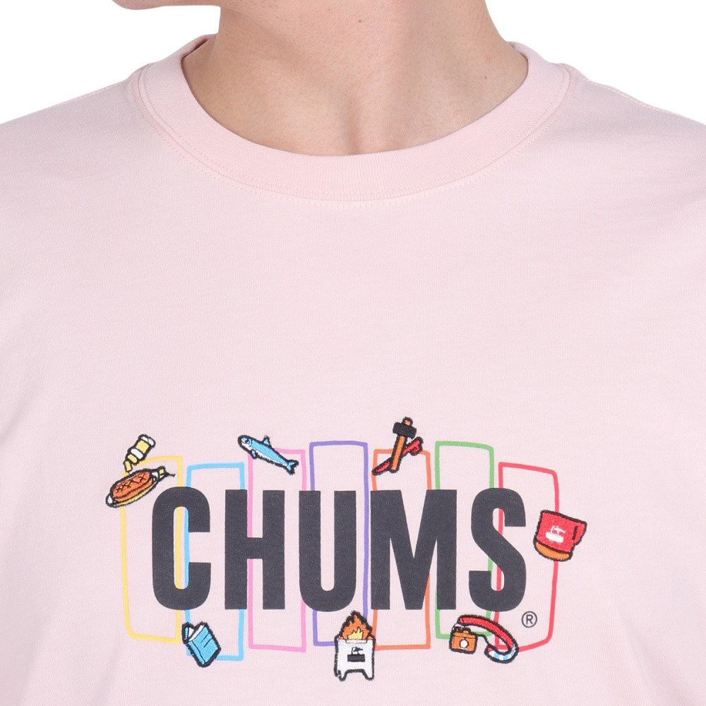 チャムス（CHUMS）（メンズ）ワット トウドゥ イン キャンピングTシャツ CH01-2361-R058