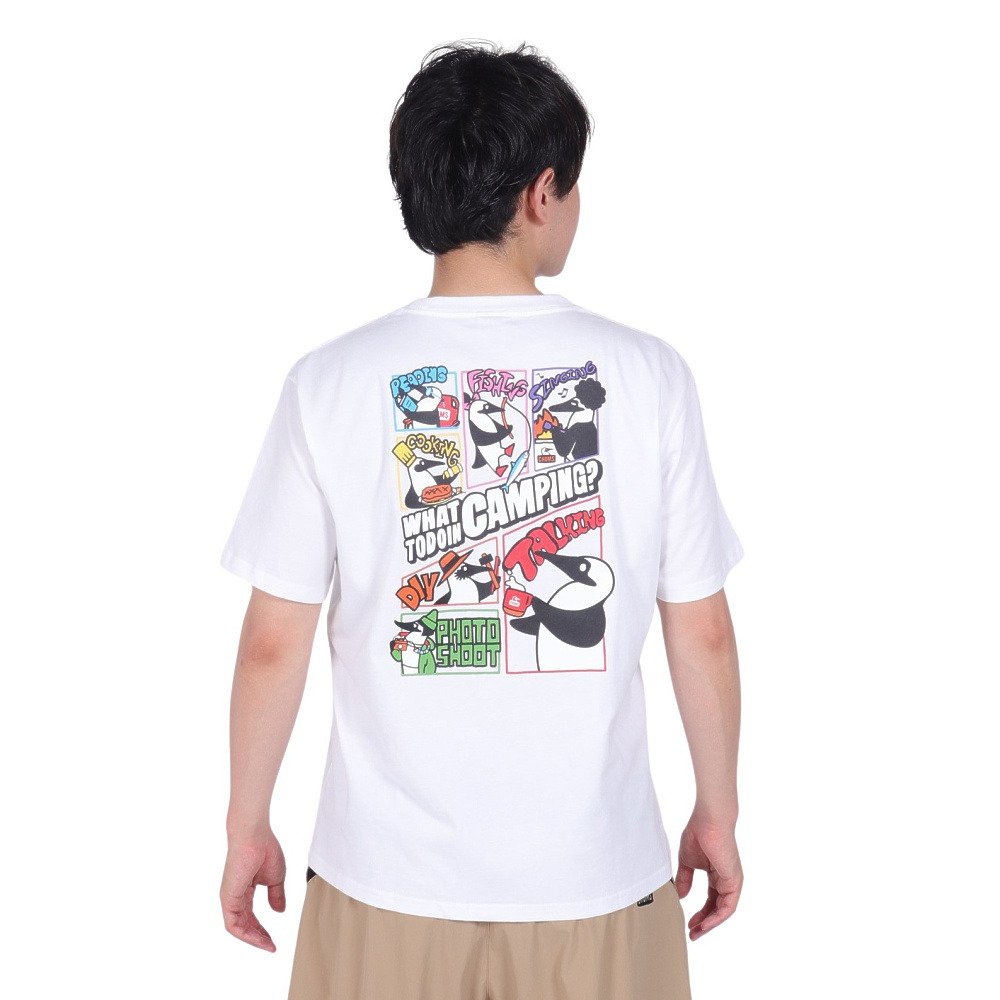 チャムス（CHUMS）（メンズ）ワット トウドゥ イン キャンピングTシャツ CH01-2361-W001