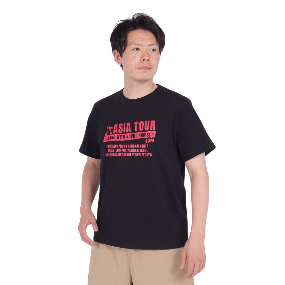 チャムス（CHUMS）（メンズ）アジアツアーTシャツ CH01-2365-K001