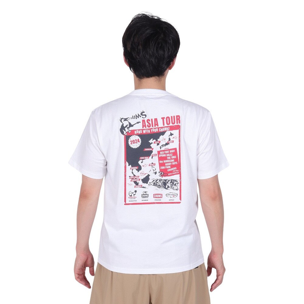 チャムス（CHUMS）（メンズ）アジアツアーTシャツ CH01-2365-W001