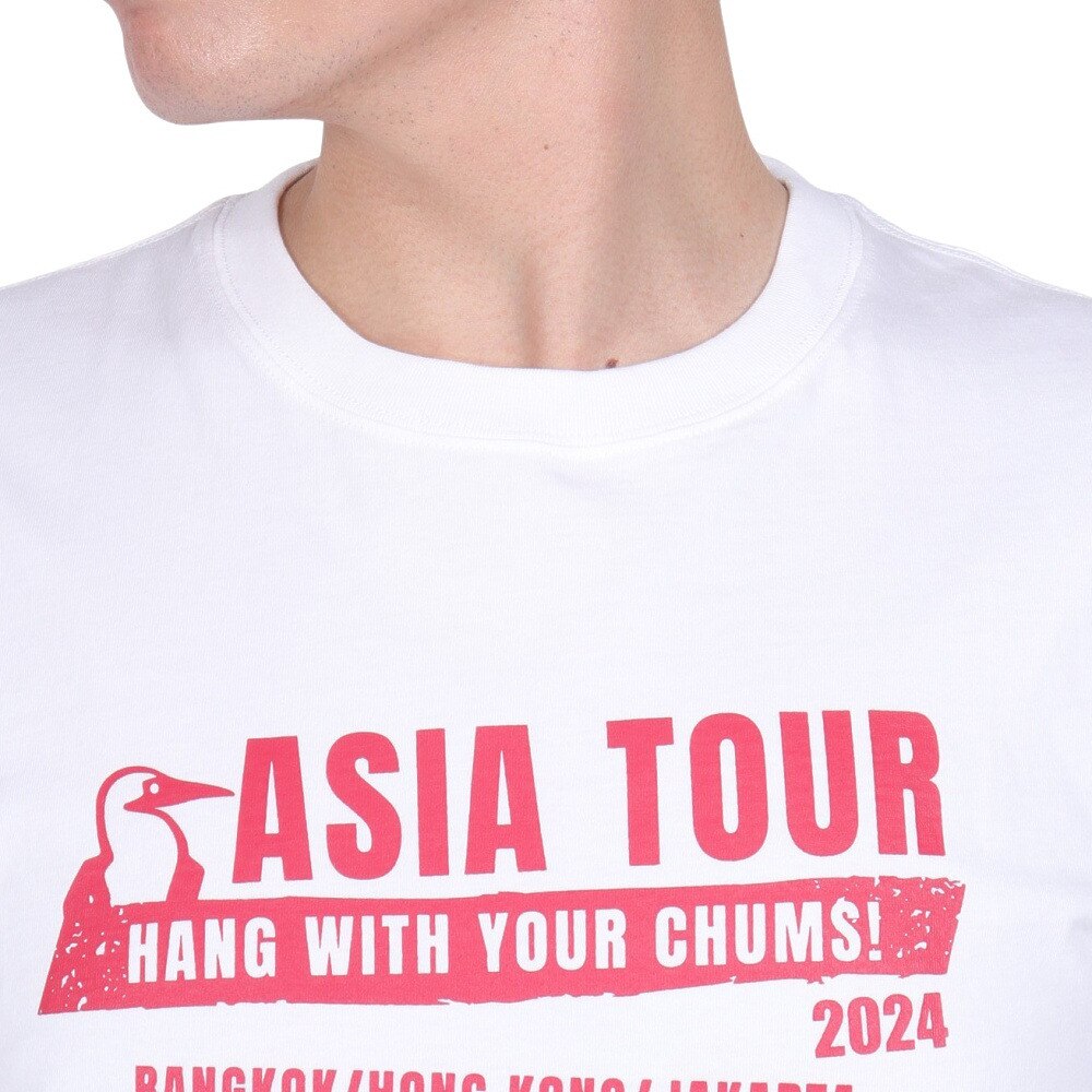 チャムス（CHUMS）（メンズ）アジアツアーTシャツ CH01-2365-W001