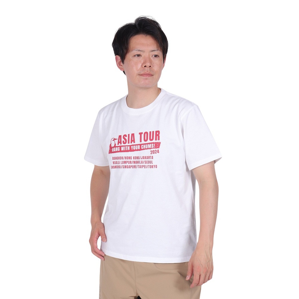 チャムス（CHUMS）（メンズ）アジアツアーTシャツ CH01-2365-W001