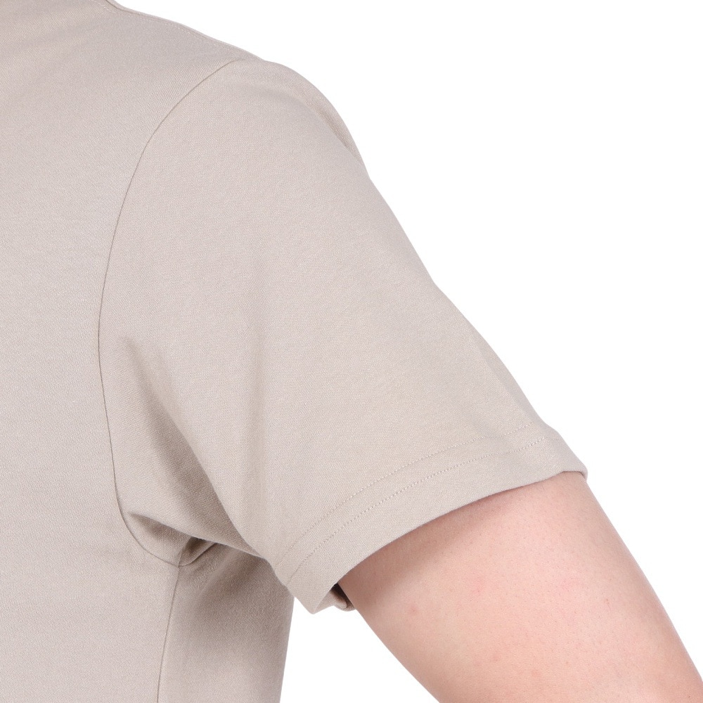 チャムス（CHUMS）（メンズ）接触冷感 吸水速乾 バックプリント マイアイディールシューズTシャツ CH01-2368-G057 ベージュ
