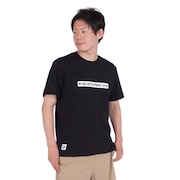 (メンズ)ウッドブロックプリントTシャツ CH01-2369