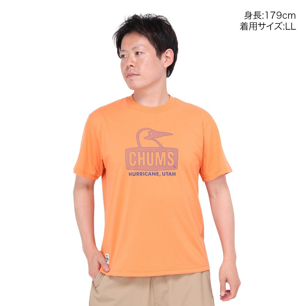 チャムス（CHUMS）（メンズ）ブービーフェイスワークアウトドライTシャツ CH01-2375-D001