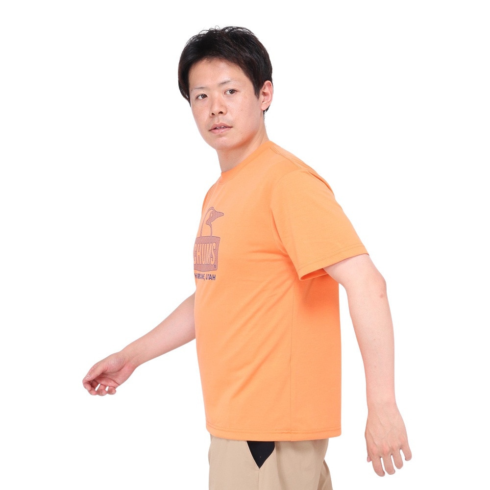 チャムス（CHUMS）（メンズ）ブービーフェイスワークアウトドライTシャツ CH01-2375-D001
