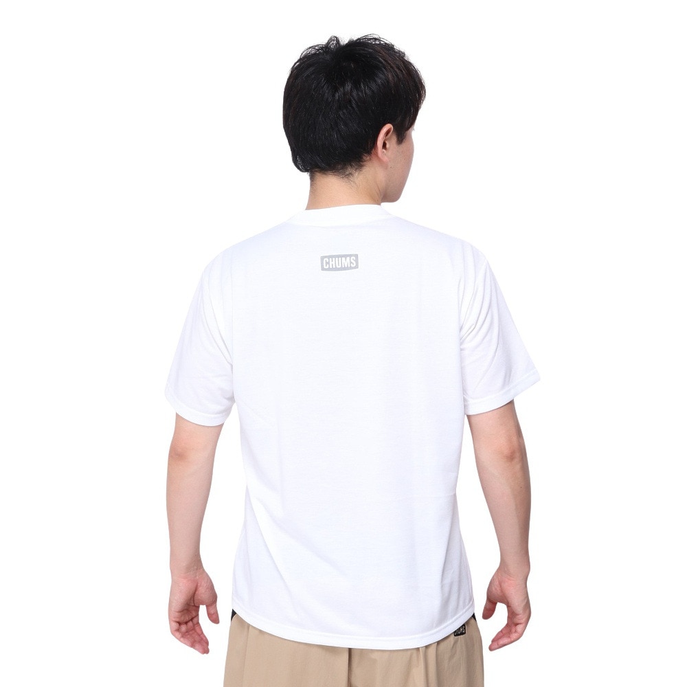 チャムス（CHUMS）（メンズ）ブービーフェイスワークアウトドライTシャツ CH01-2375-W001
