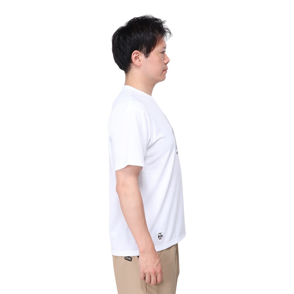チャムス（CHUMS）（メンズ）ブービーフェイスワークアウトドライTシャツ CH01-2375-W001