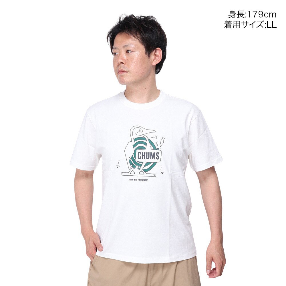 チャムス（CHUMS）（メンズ）アンチバグブービーモスキートコイルホルダーTシャツ CH01-2379-W001