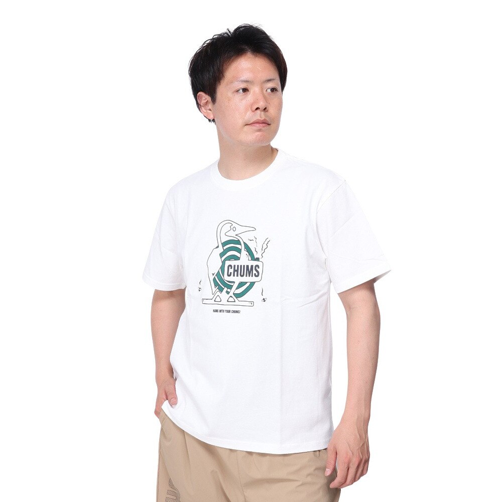 チャムス（CHUMS）（メンズ）アンチバグブービーモスキートコイルホルダーTシャツ CH01-2379-W001