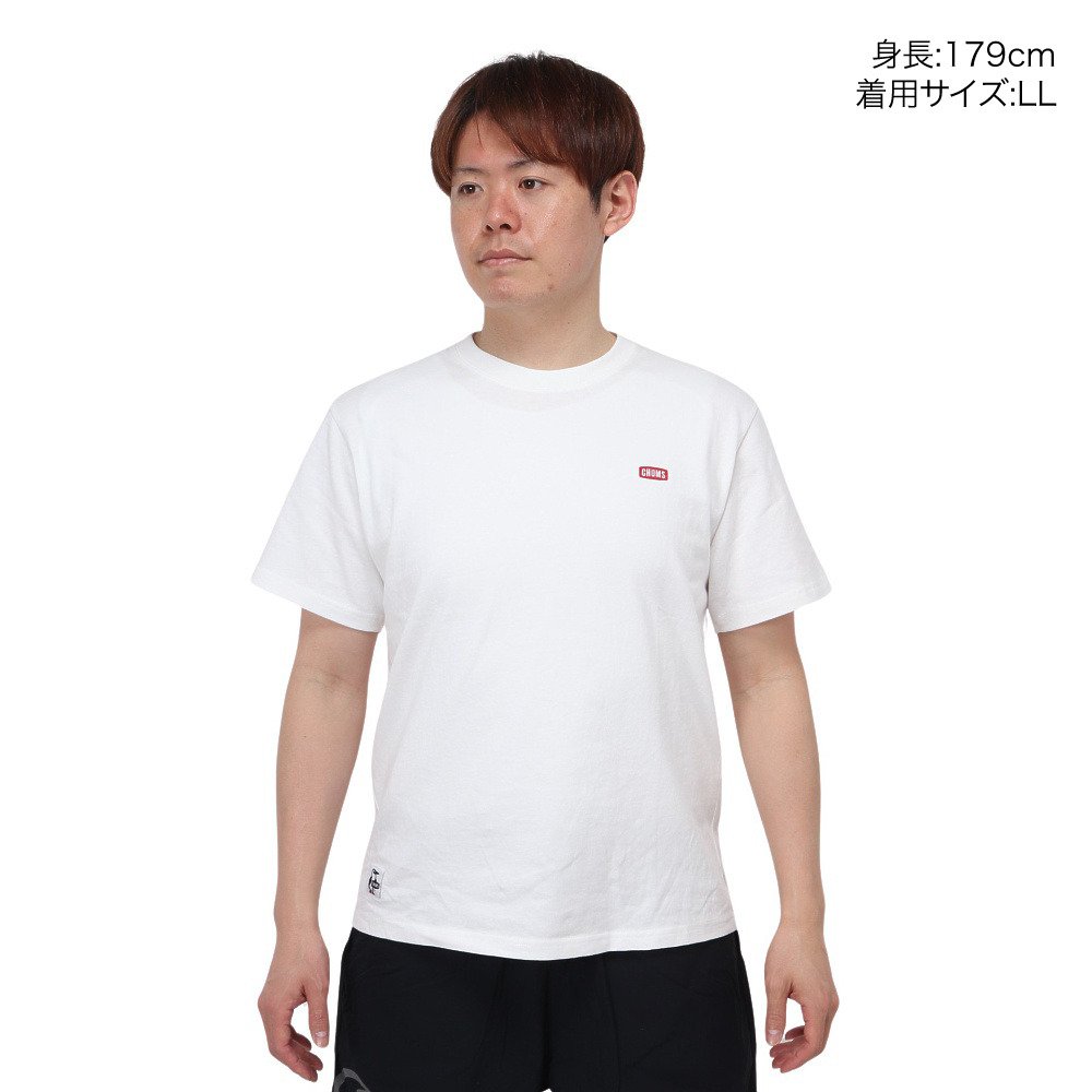 チャムス（CHUMS）（メンズ）Glo Booby 半袖Tシャツ CH01-2425-W001