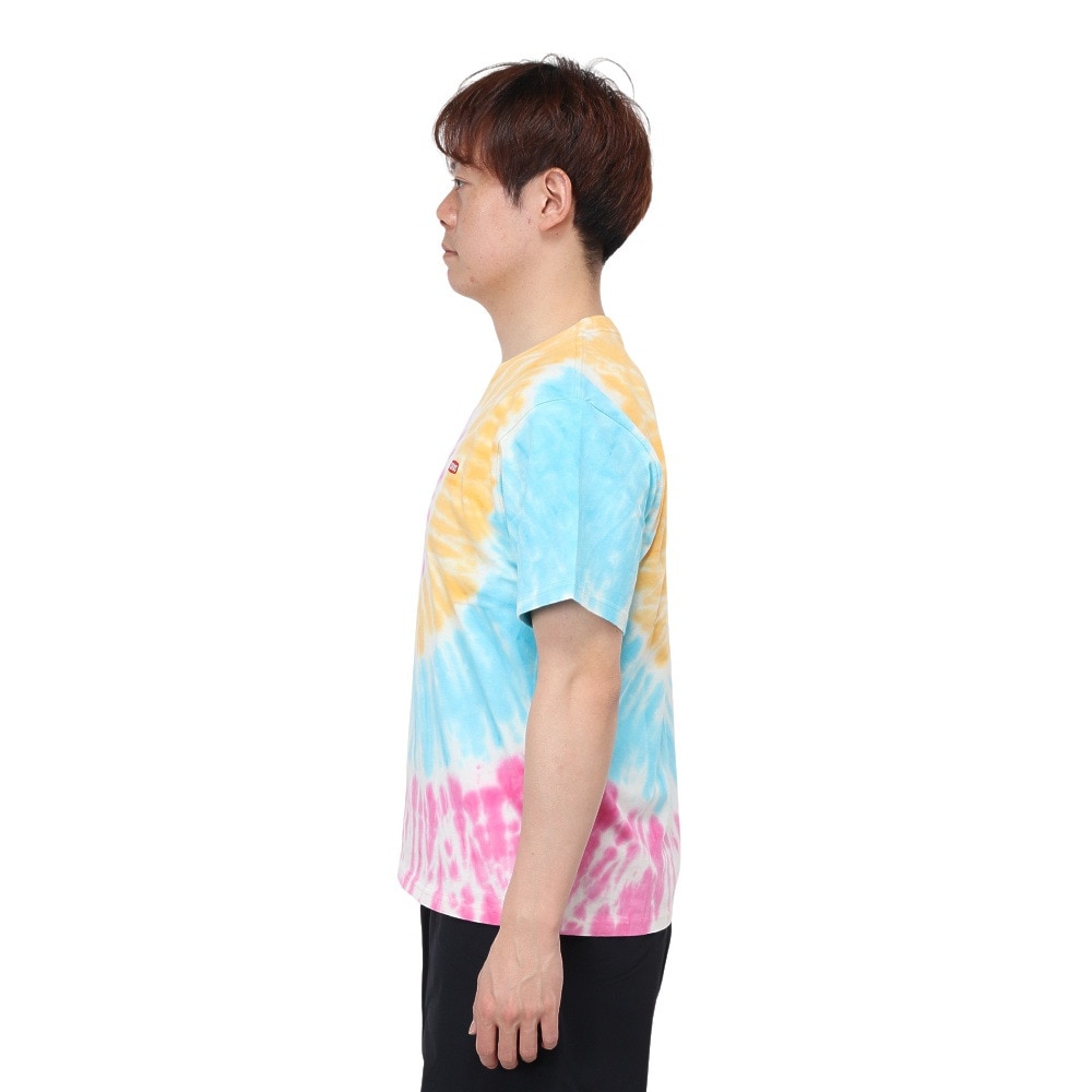 チャムス（CHUMS）（メンズ）Glo Booby タイダイ柄 半袖Tシャツ CH01-2425-Z077