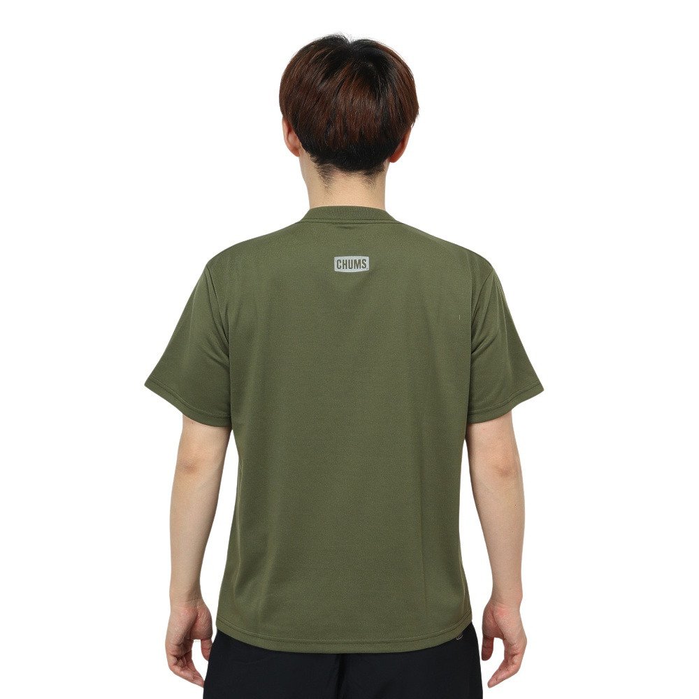 チャムス（CHUMS）（メンズ）WorkOut Dry 半袖Tシャツ CH01-2426-M032