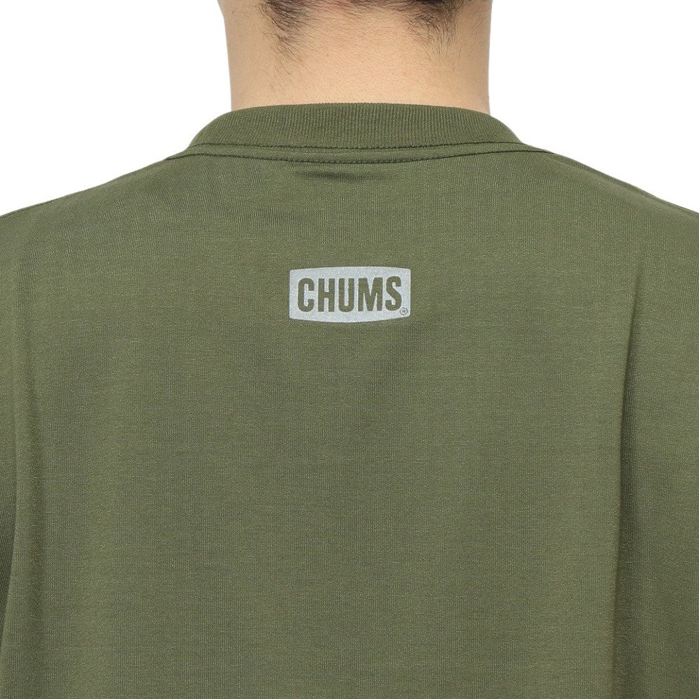 チャムス（CHUMS）（メンズ）WorkOut Dry 半袖Tシャツ CH01-2426-M032