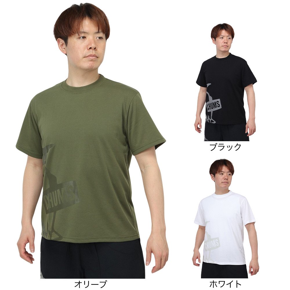 チャムス（CHUMS）（メンズ）WorkOut Dry 半袖Tシャツ CH01-2426-M032