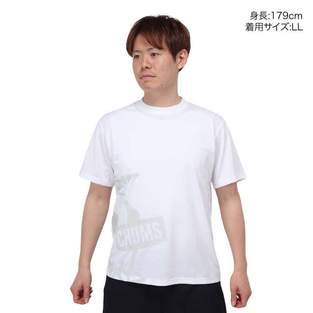 チャムス（CHUMS）（メンズ）WorkOut Dry 半袖Tシャツ CH01-2426-W001