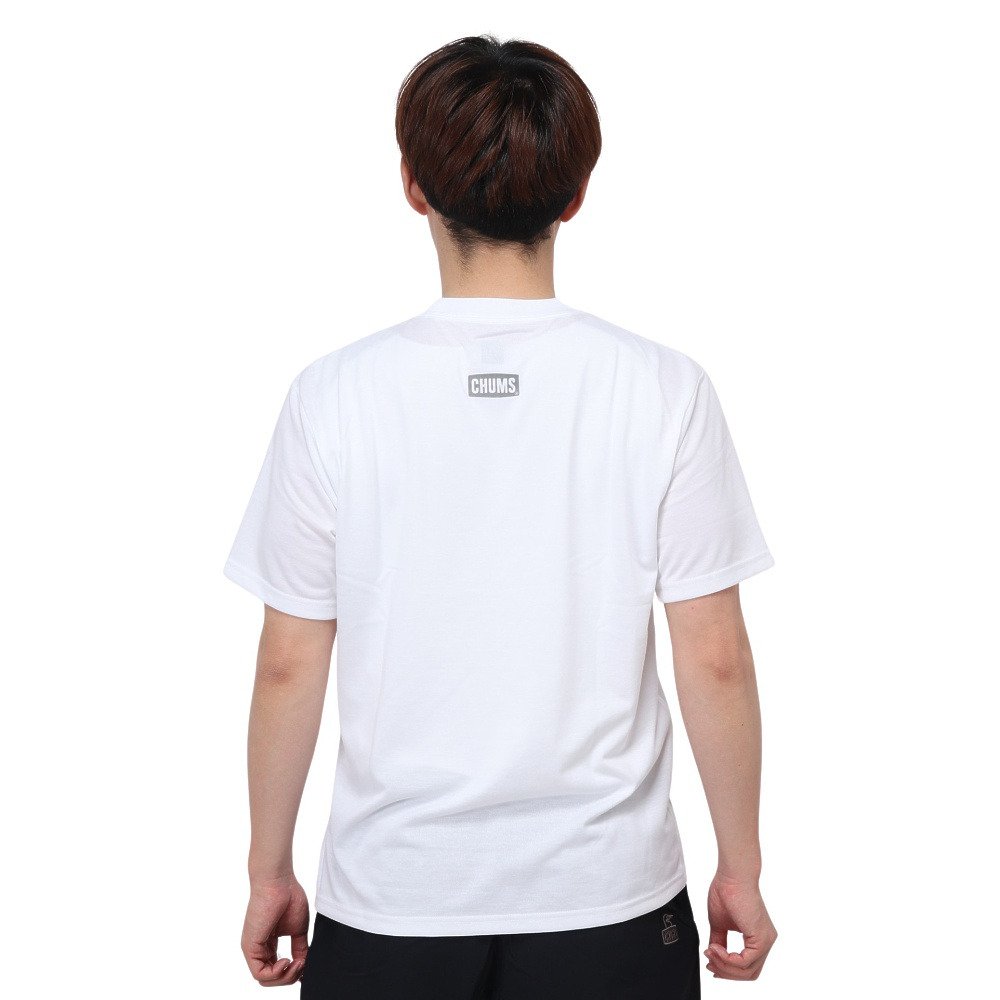 チャムス（CHUMS）（メンズ）WorkOut Dry 半袖Tシャツ CH01-2426-W001