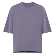 オークリー（OAKLEY）（メンズ）ポケット付 半袖Tシャツ カットソー フォージーエル ユニオン FOA406370-62C ブルーグレー