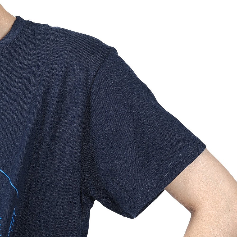 アイスピーク（icepeak）（メンズ）半袖Tシャツ カットソー MORONI 5 57628 390 ネイビー