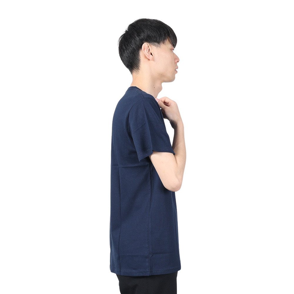 アイスピーク（icepeak）（メンズ）北欧デザイン コットン100％ 半袖Tシャツ カットソー MOXEE 5 57700 390 ネイビー