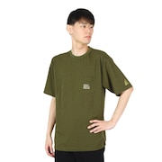 (メンズ)蚊を寄せ付けない 半袖Tシャツ BUG PROOF 防蚊加工 ポケットTシャツ 2345101-69:KHAKI カーキ
