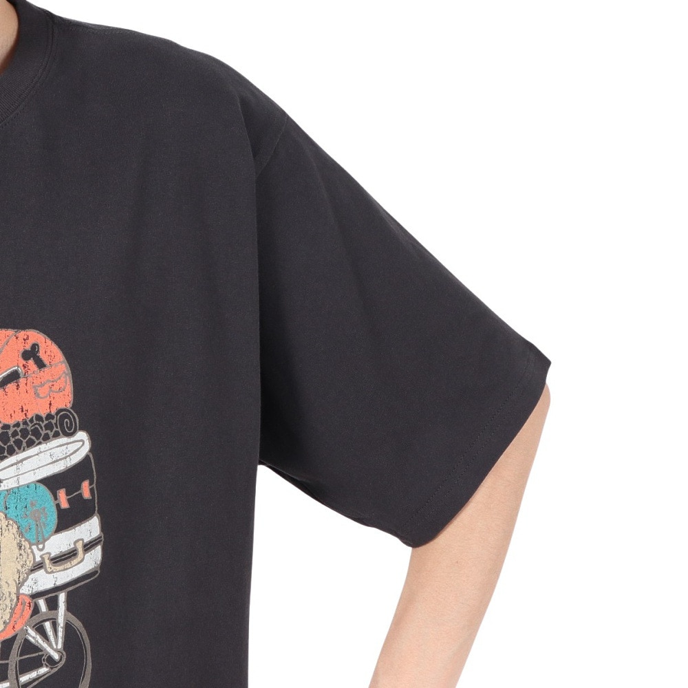 クリフメイヤー（KRIFF MAYER）（メンズ）アニマル半袖Tシャツ プードル 2347204-17:CHARCOAL