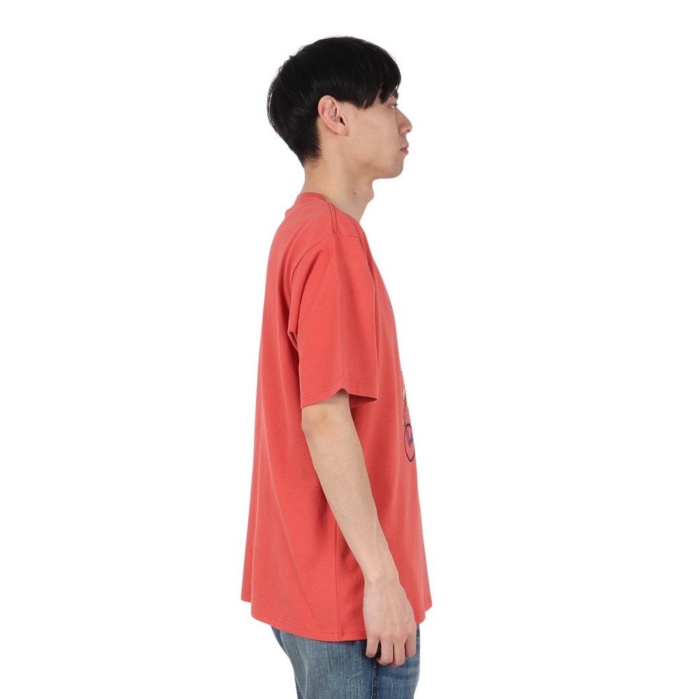 クリフメイヤー（KRIFF MAYER）（メンズ）アニマル半袖Tシャツ プードル 2347204-35:RED