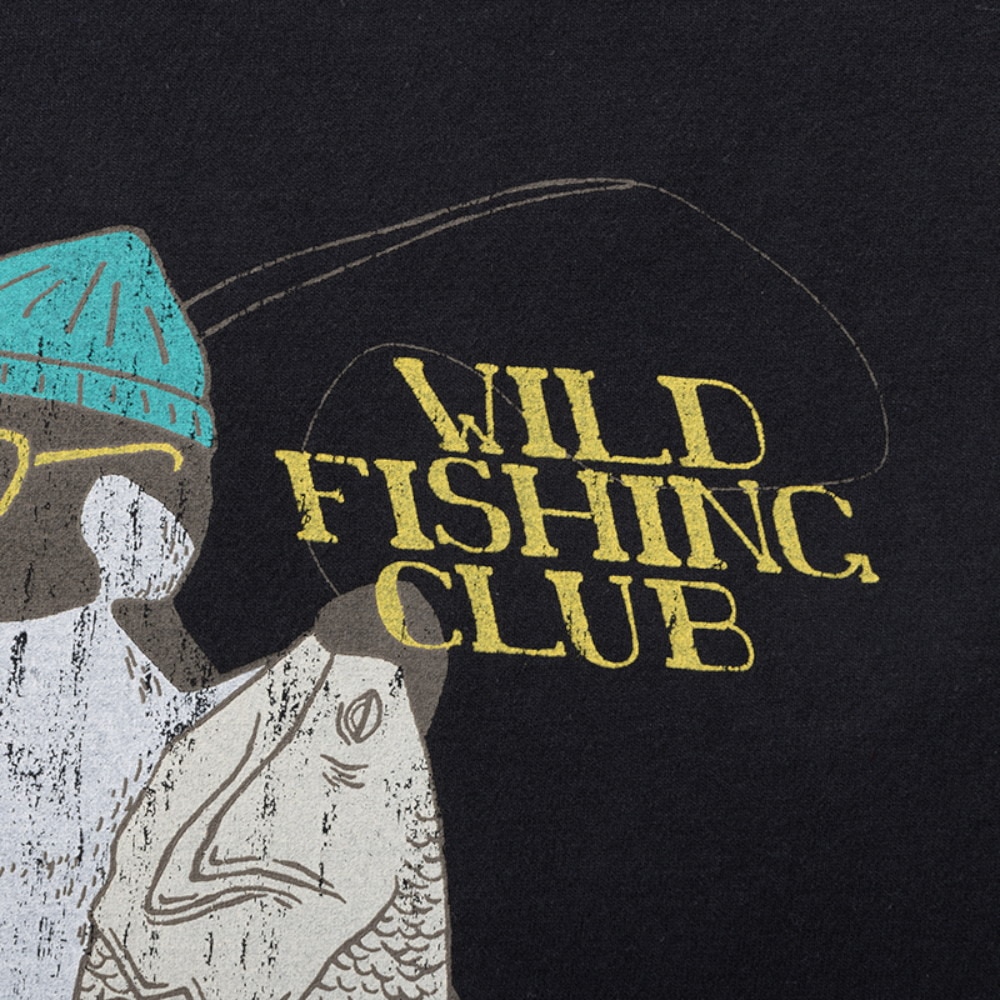 クリフメイヤー（KRIFF MAYER）（メンズ）ヴィンテージライク アニマル 半袖Tシャツ ペンギン 2347205-17:CHARCOAL チャコールグレー ユニセックス仕様