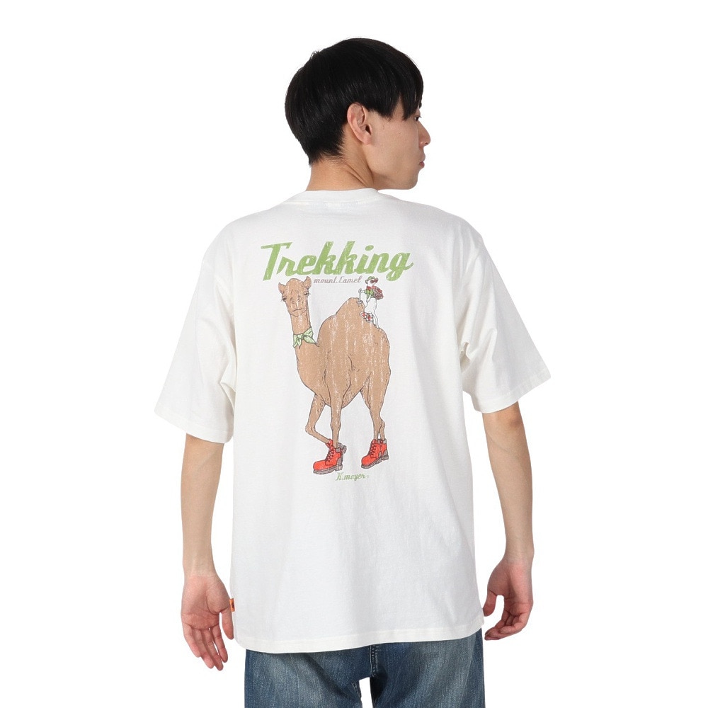 クリフメイヤー（KRIFF MAYER）（メンズ）アニマル半袖Tシャツ ラクダ 2347206-5:OFF