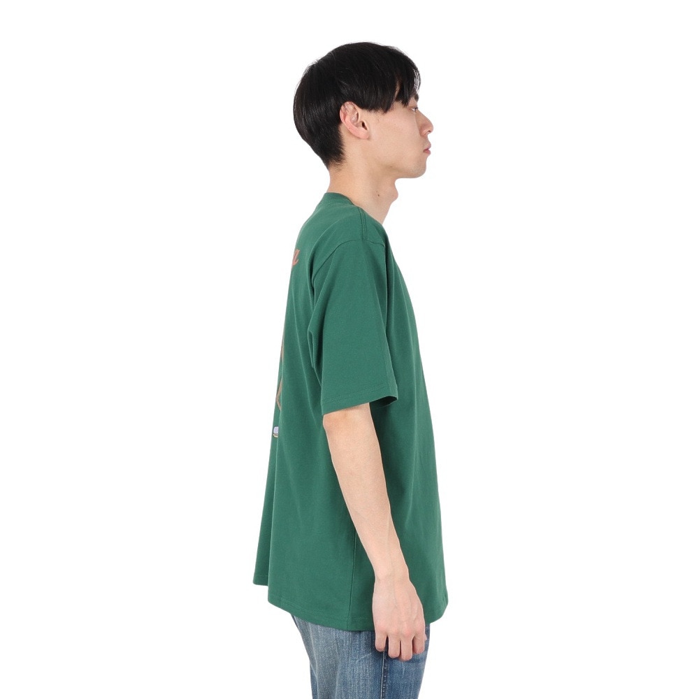 クリフメイヤー（KRIFF MAYER）（メンズ）アニマル半袖Tシャツ ラクダ 2347206-65:GREEN