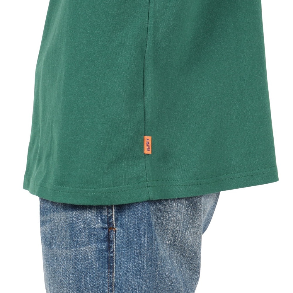 クリフメイヤー（KRIFF MAYER）（メンズ）アニマル半袖Tシャツ ラクダ 2347206-65:GREEN
