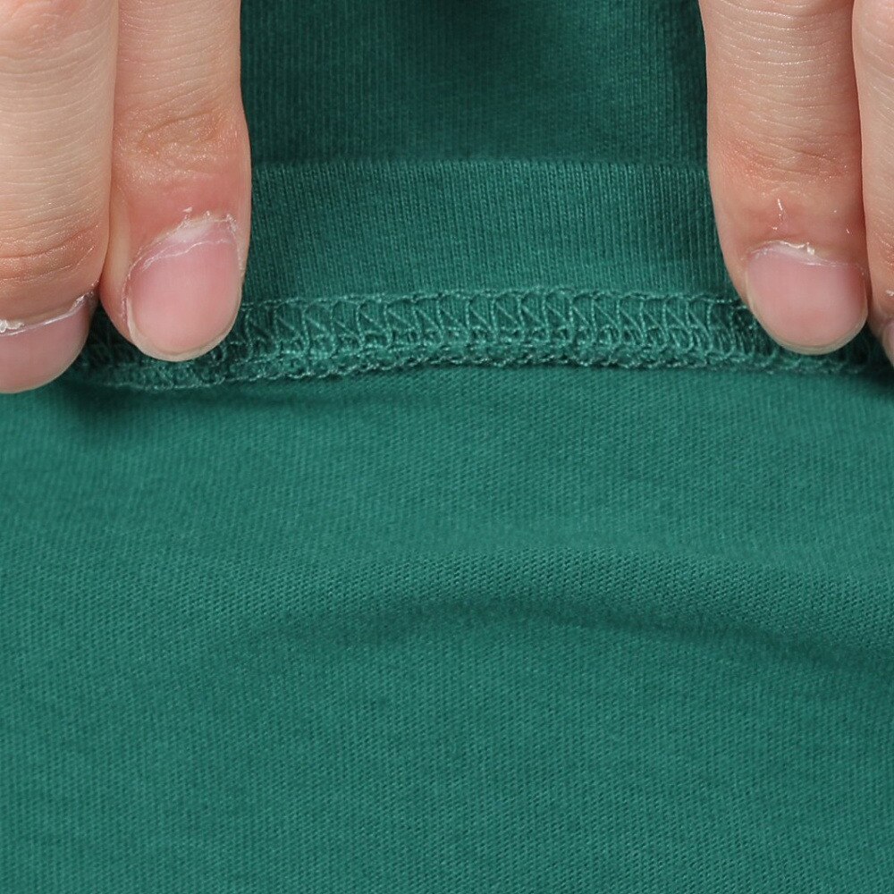 クリフメイヤー（KRIFF MAYER）（メンズ、レディース）キャンプラビット 半袖Tシャツ ミニ刺繍 2347804-65 GREEN